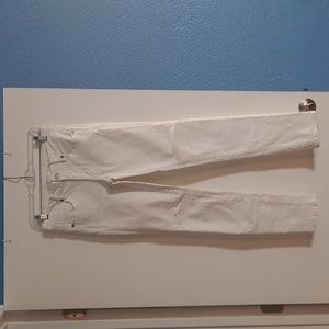American Eagle Skinny Jean, Size 4 Long, White